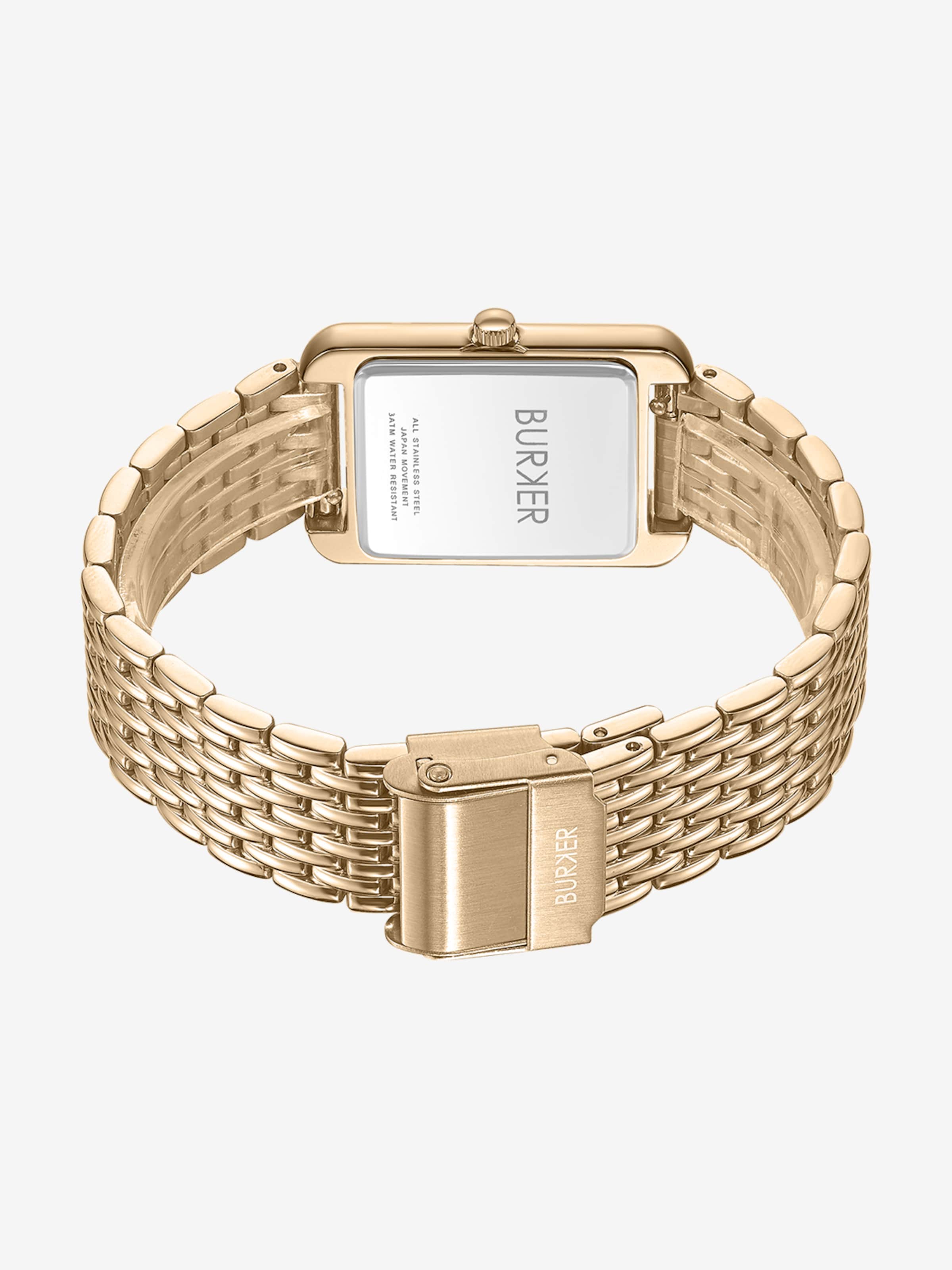 BURKER Watches Analoguhr 'Olivia Gold Brown'‌‌‌‌‌‌‌‌‌‌ in Gold