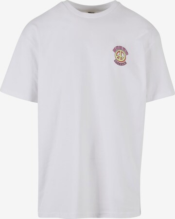 Urban Classics - Camiseta en blanco: frente