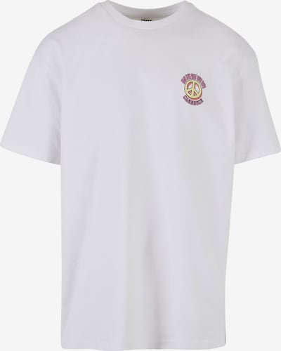 Marškinėliai iš Urban Classics, spalva – šviesiai žalia / rožinė / juoda / balta, Prekių apžvalga