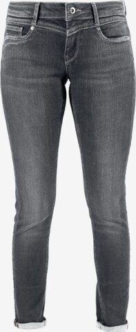 Miracle of Denim Skinny Jeans 'Ellen' in Grey: front