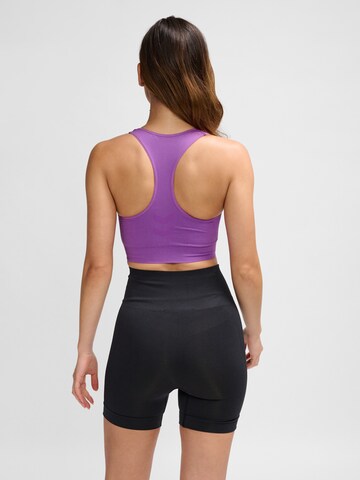 Hummel Bustier Sport bh 'Tif' in Lila