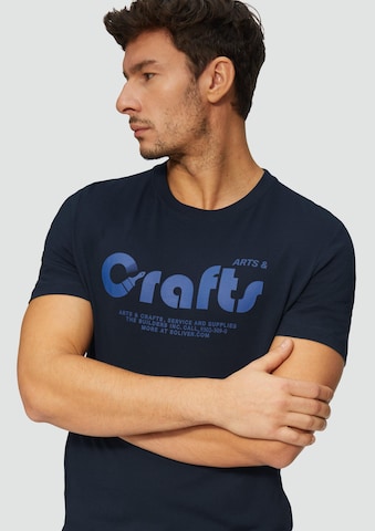 T-Shirt s.Oliver en bleu