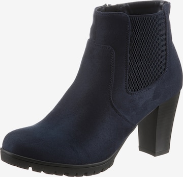 Aniston Stiefelette in Blau: Vorderseite