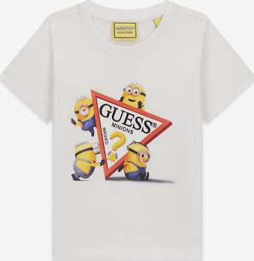GUESS Shirt 'Minions' in White: front