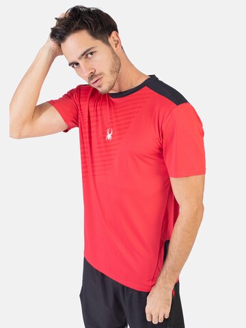 Maglia funzionale di Spyder in rosso