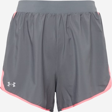 UNDER ARMOUR Sports trousers in Grey: front