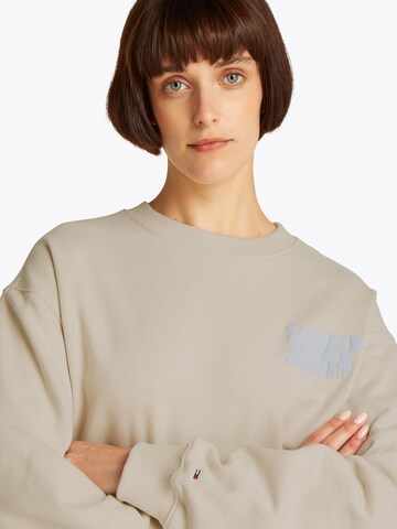 Tommy Jeans Μπλούζα φούτερ σε μπεζ