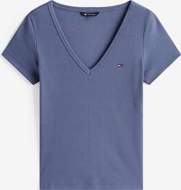 Maglietta 'Essential' di Tommy Jeans in blu: frontale
