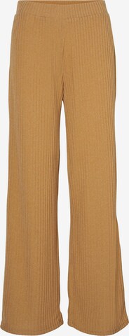 VERO MODA - Pierna ancha Pantalón 'Blossom' en marrón: frente