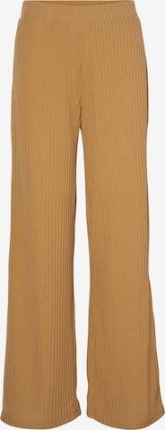 VERO MODA Wide leg Pants 'Blossom' in Brown: front