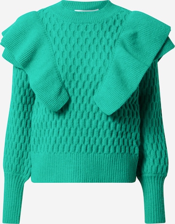 Pull-over 'Honeycomb' Warehouse en vert : devant