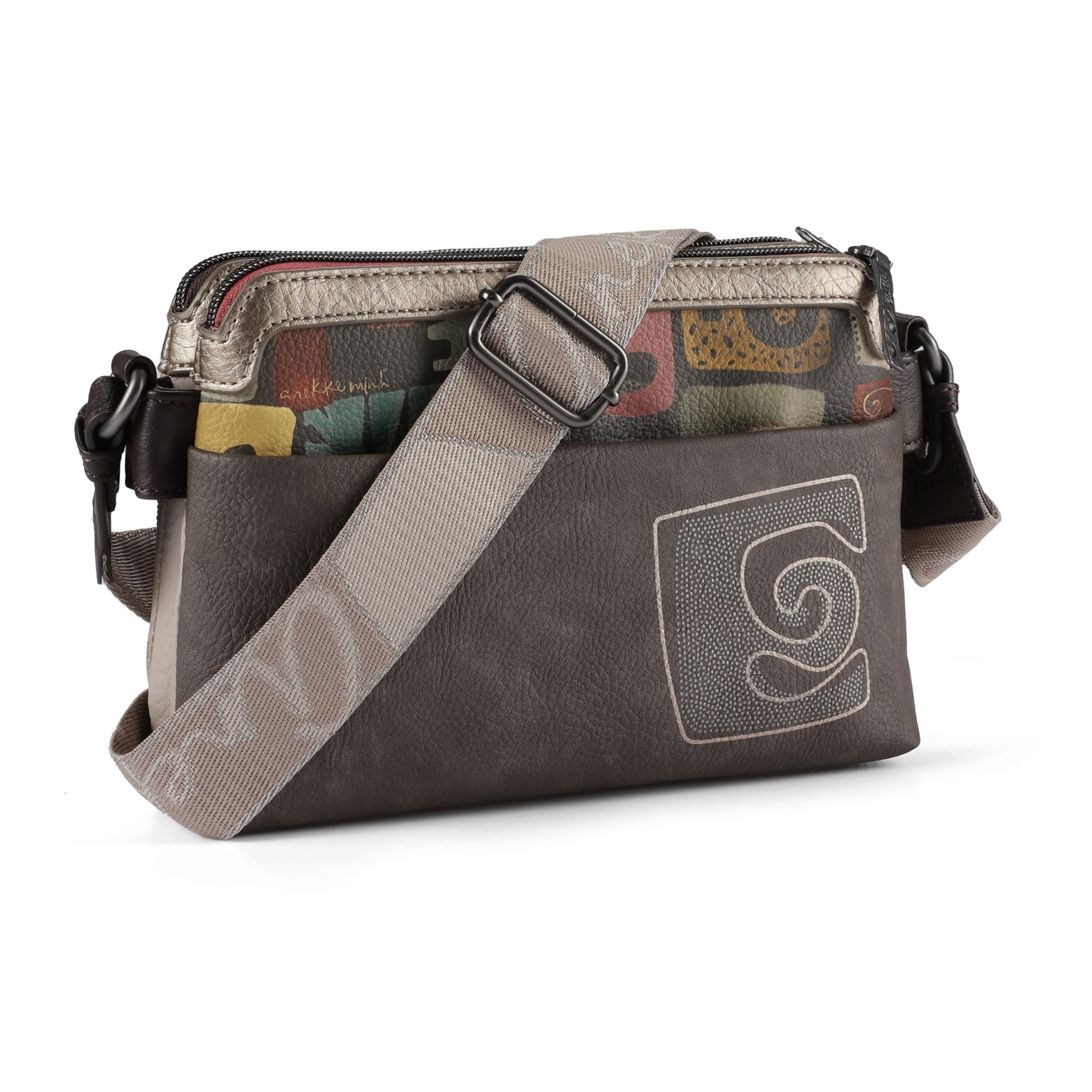 Anekke Umhängetasche 'Muse' in Braun