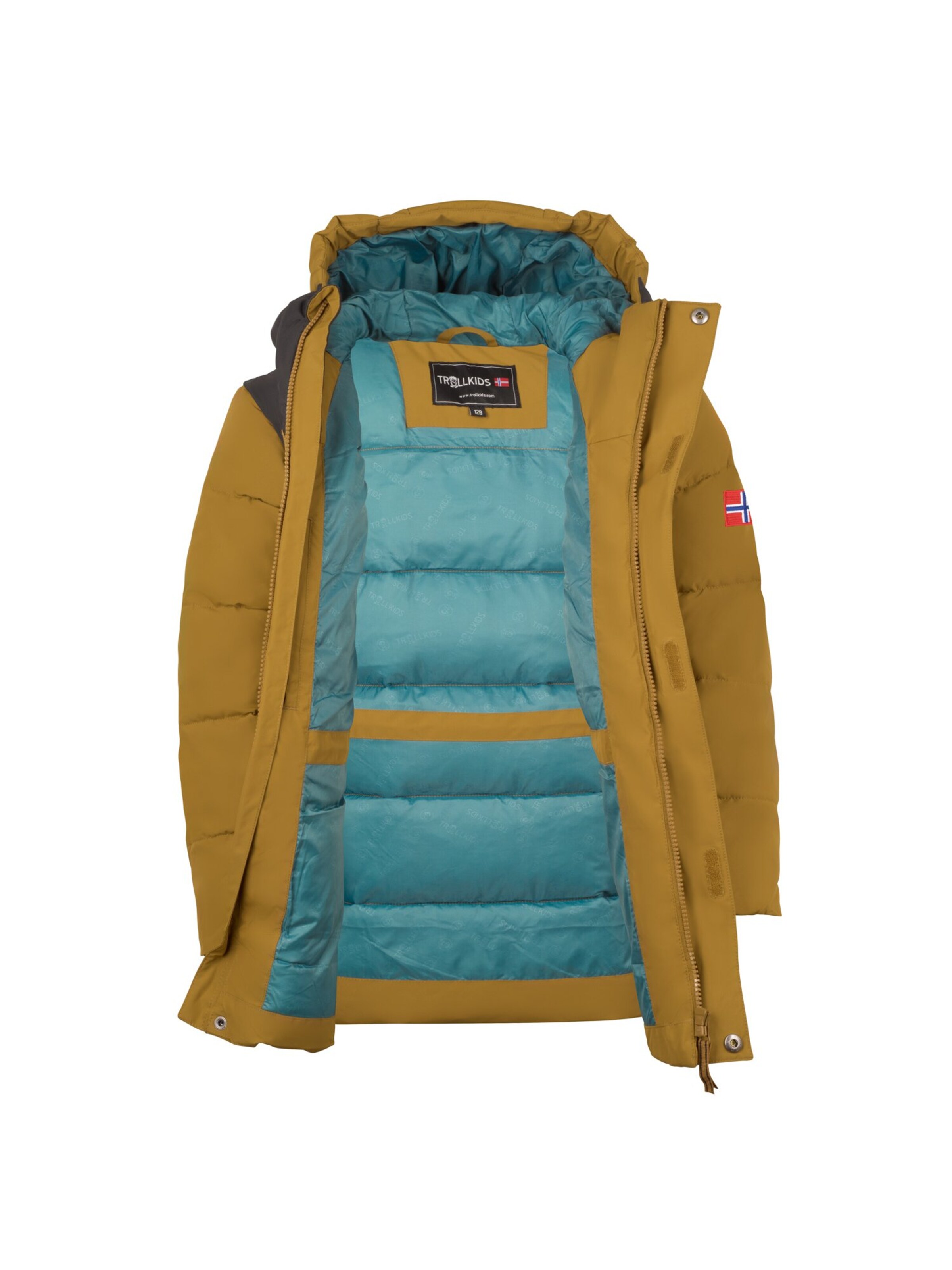 TROLLKIDS Winter Jacket in Brown