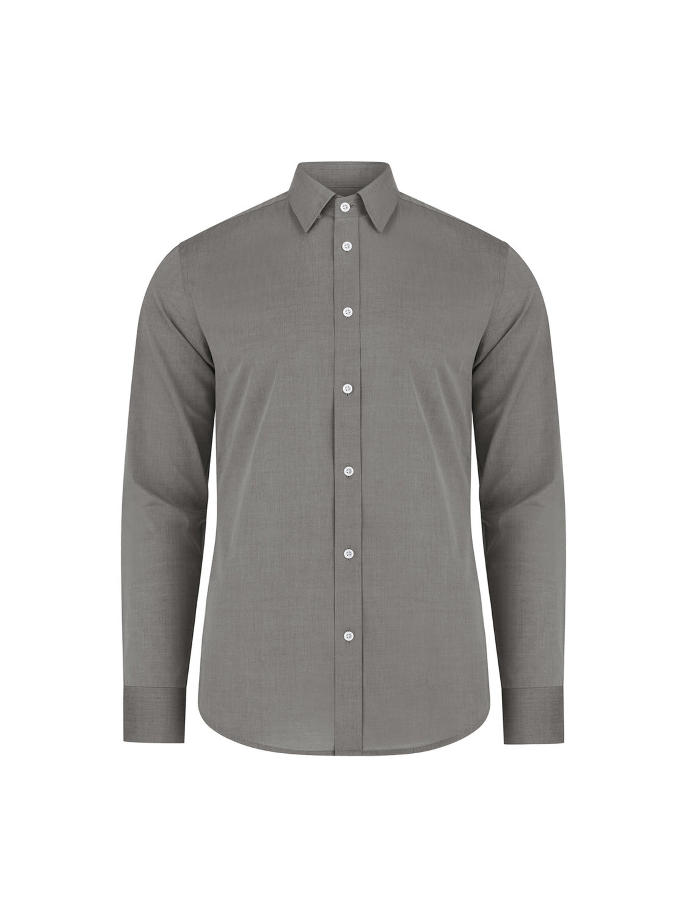 Pako Lorente Koszulka 'Szara koszula męska 100% bawełna Slim Pako Lorente roz. 3XL' w kolorze szary: przód