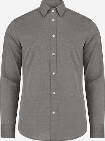 Pako Lorente Koszulka 'Szara koszula męska 100% bawełna Slim Pako Lorente roz. 3XL' w kolorze szary: przód