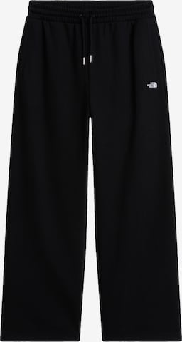 THE NORTH FACE Wide Leg Housut 'ESSENTIAL' värissä musta: etupuoli