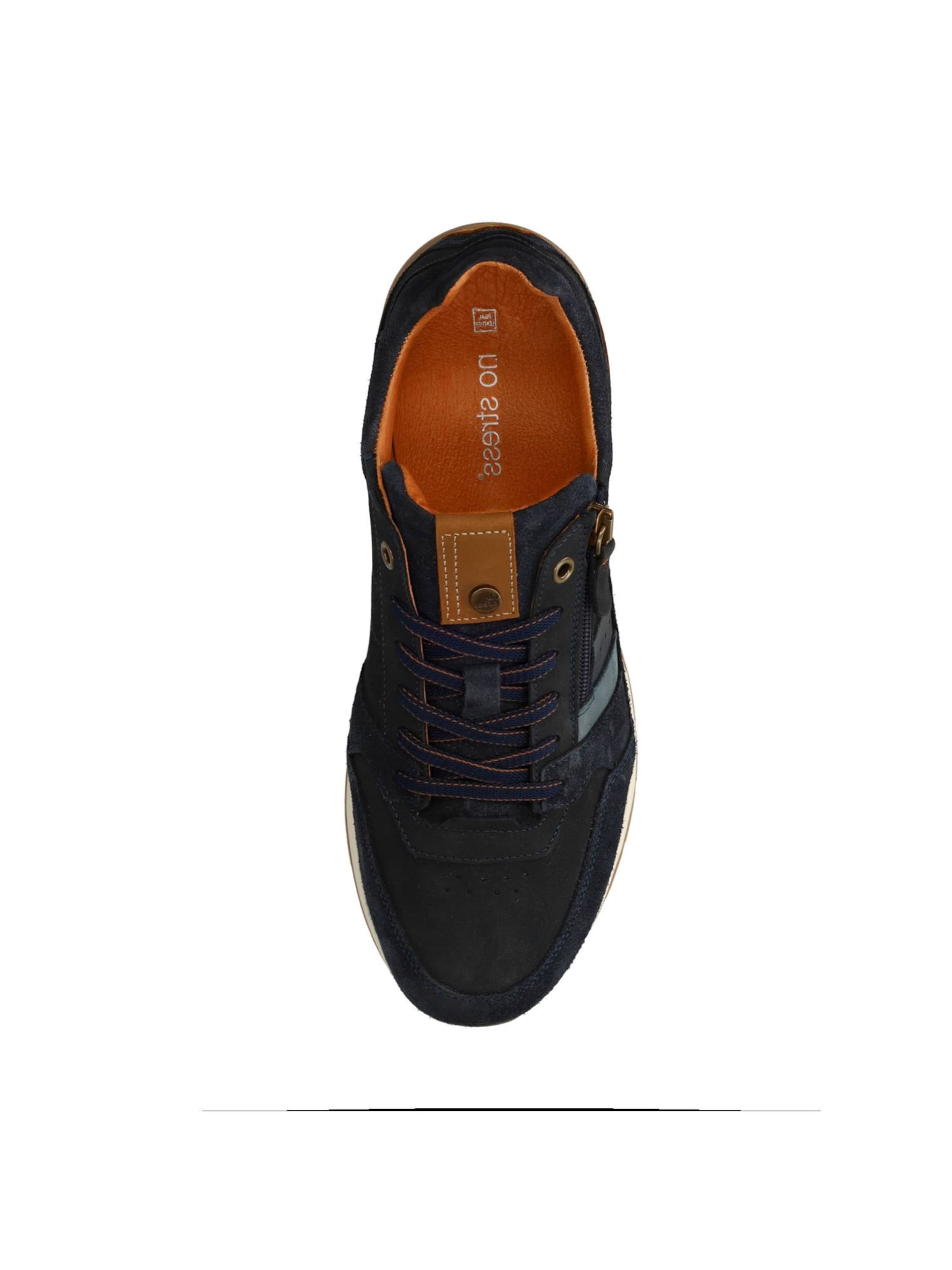 Baskets basses no stress en bleu