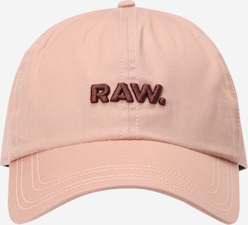 G-Star RAW Czapka z daszkiem 'Avernus' w kolorze różowy