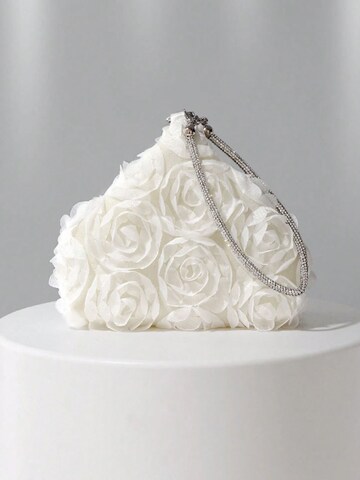 Tomshop24-7 Handbag 'Brauttasche Roos' in White