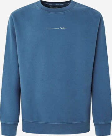Pepe Jeans Sweatshirt in Blauw: voorkant