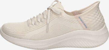 Chaussure basse 'Slip-Ins: Ultra Flex 3.0' SKECHERS en beige : devant
