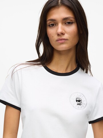 Karl Lagerfeld - Camiseta en blanco