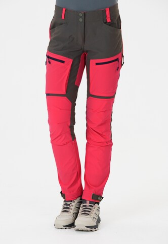 Whistler Regular Outdoor trousers 'Kodiak' in Grey: front