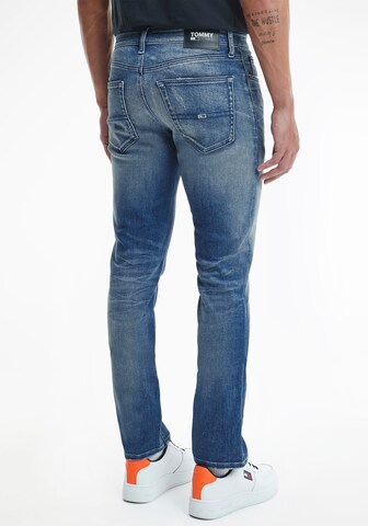 Coupe slim Jean 'Scanton' Tommy Jeans en bleu