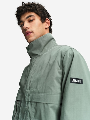 AIGLE Prehodna jakna | zelena barva