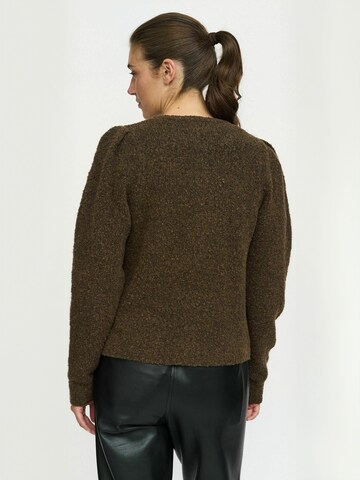 Soft Rebels - Jersey ' SRThunder ' en marrón: atrás