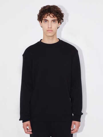 Sweat-shirt 'Edgar' LeGer by Lena Gercke en noir : devant