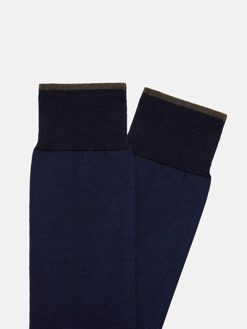 Chaussettes Boggi Milano en bleu