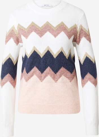 ABOUT YOU Sweater 'Lina' in White: front