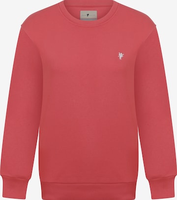 DENIM CULTURE Sweatshirt 'Felicity' in Rot: predná strana