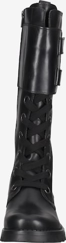 FLY LONDON Lace-Up Boots in Black