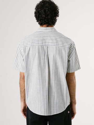 Pepe Jeans Regular fit Button Up Shirt 'Christopher' in White