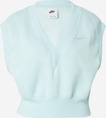 Nike Sportswear Свитшот 'PHNX FLC' в Синий: спереди