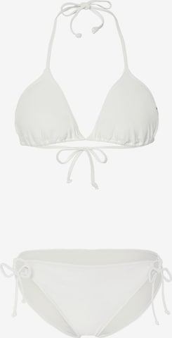 CHIEMSEE Triangle Bikini in White: front