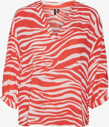 Camicia da donna 'Seba' di VERO MODA in arancione: frontale