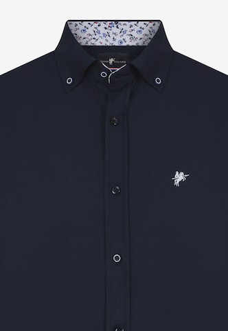 DENIM CULTURE Regular fit Overhemd 'FYODOR' in Blauw