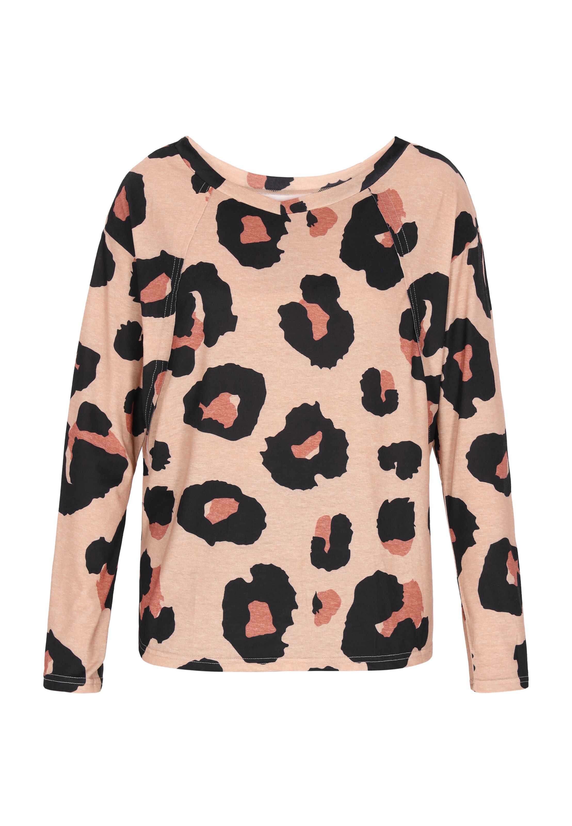 NALLY Shirt 'Fashion Look' in Beige: front