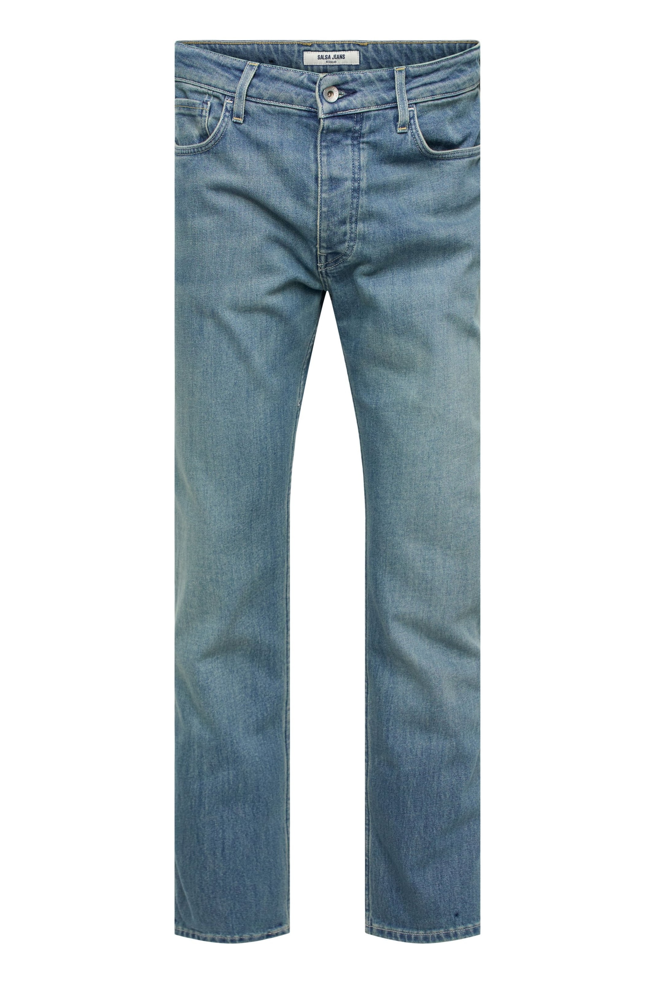 Salsa Jeans Regular Jeans in Blauw: voorkant