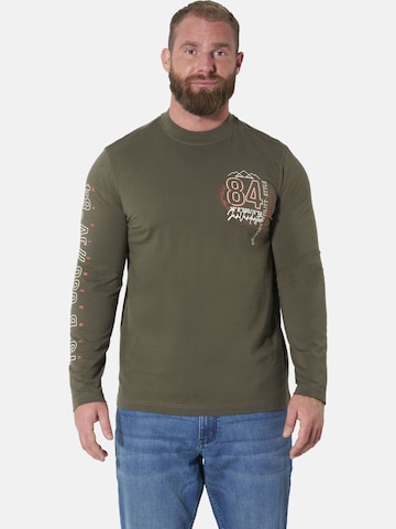 Jan Vanderstorm Shirt ' Norgard ' in Beige: front