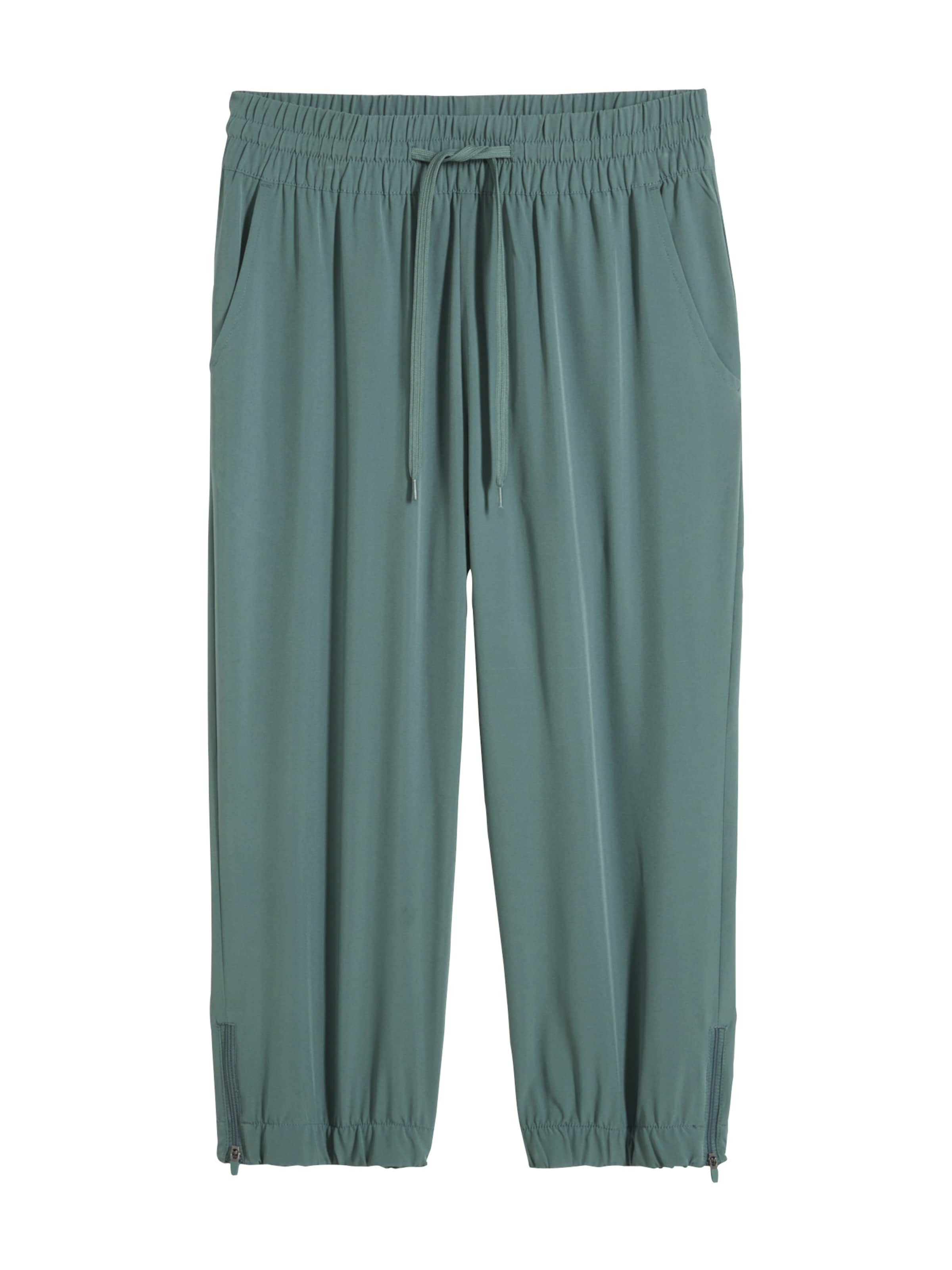 bonprix Tapered Hose in Grün: Vorderseite