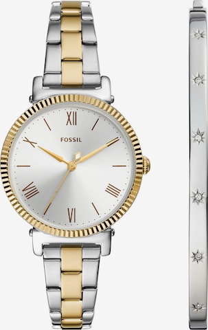 sidabrinė FOSSIL Analoginis (įprasto dizaino) laikrodis