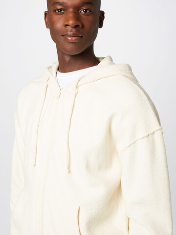 AMERICAN VINTAGE Zip-Up Hoodie 'BOBYPARK' in Beige