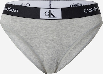Calvin Klein UnderwearSlip - siva boja: prednji dio