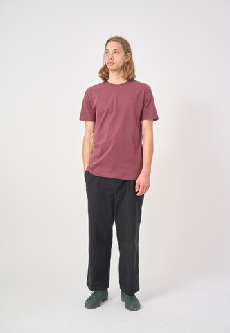 Cleptomanicx Shirt 'Ligull Regular' in Brown