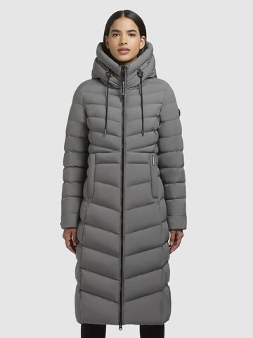 Cappotto invernale 'Ingram4' di khujo in grigio: frontale