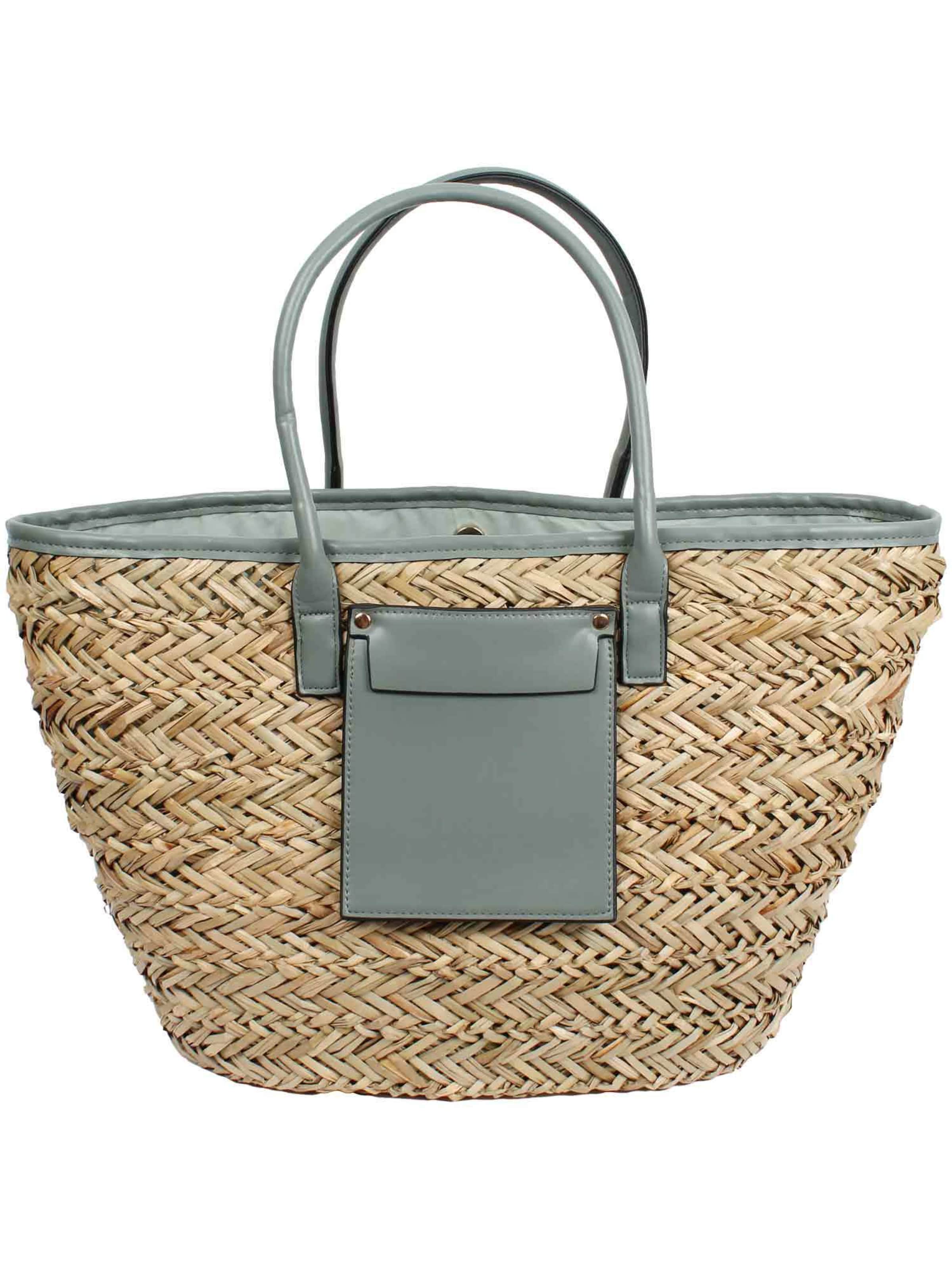 LOEVENICH Beach Bag in Blue: front